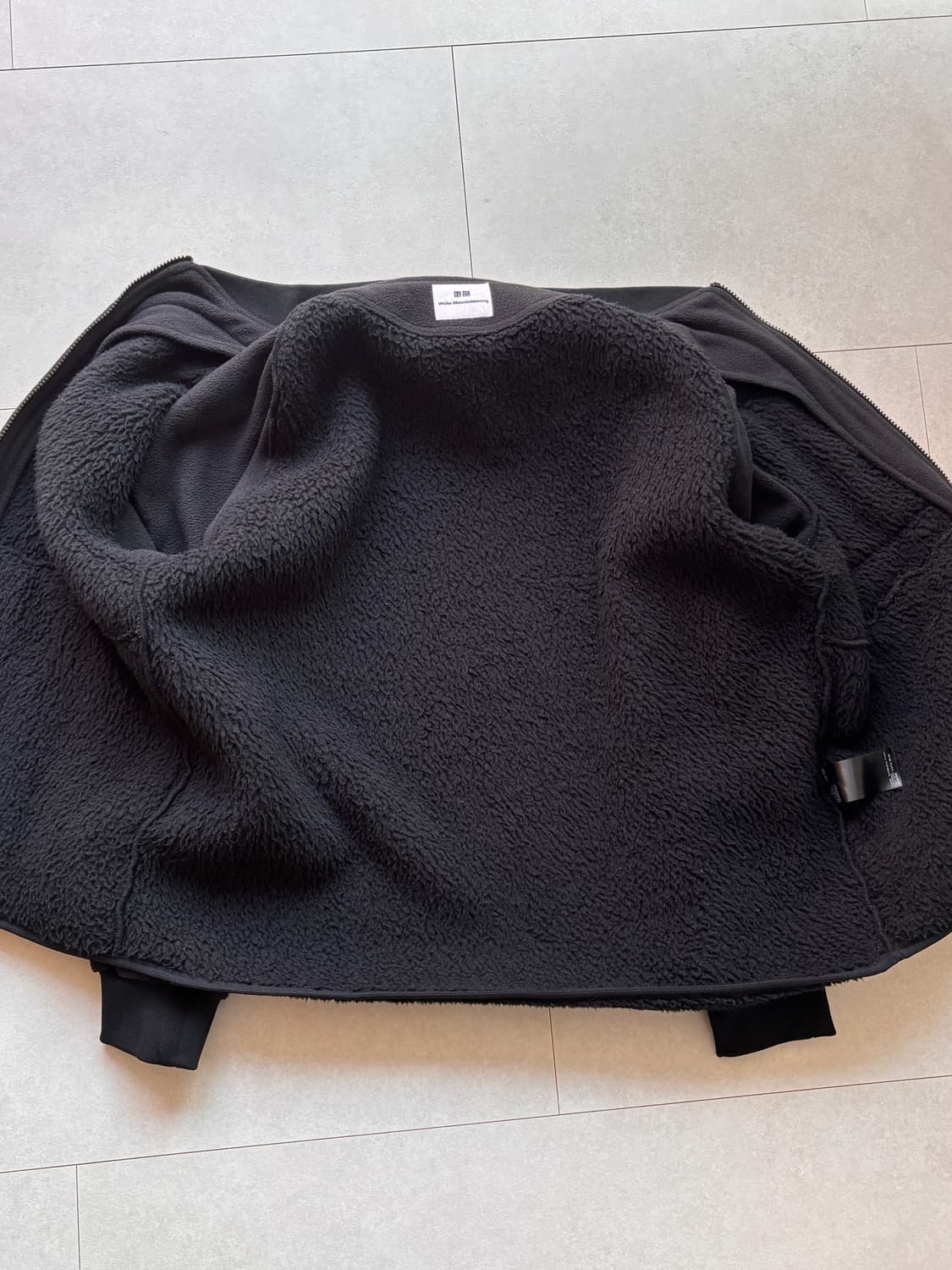 유니클로 x 화이트 마운티니어링 플리스 집업 / L 상품이미지5