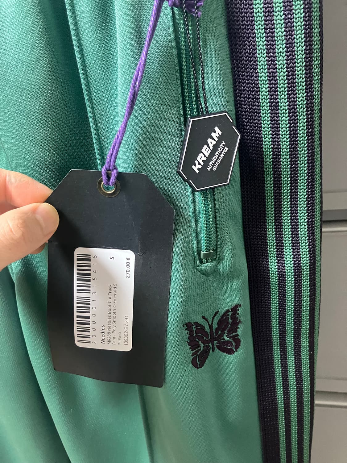 니들스 부츠컷 에메랄드 s사이즈 새상품 상품이미지1