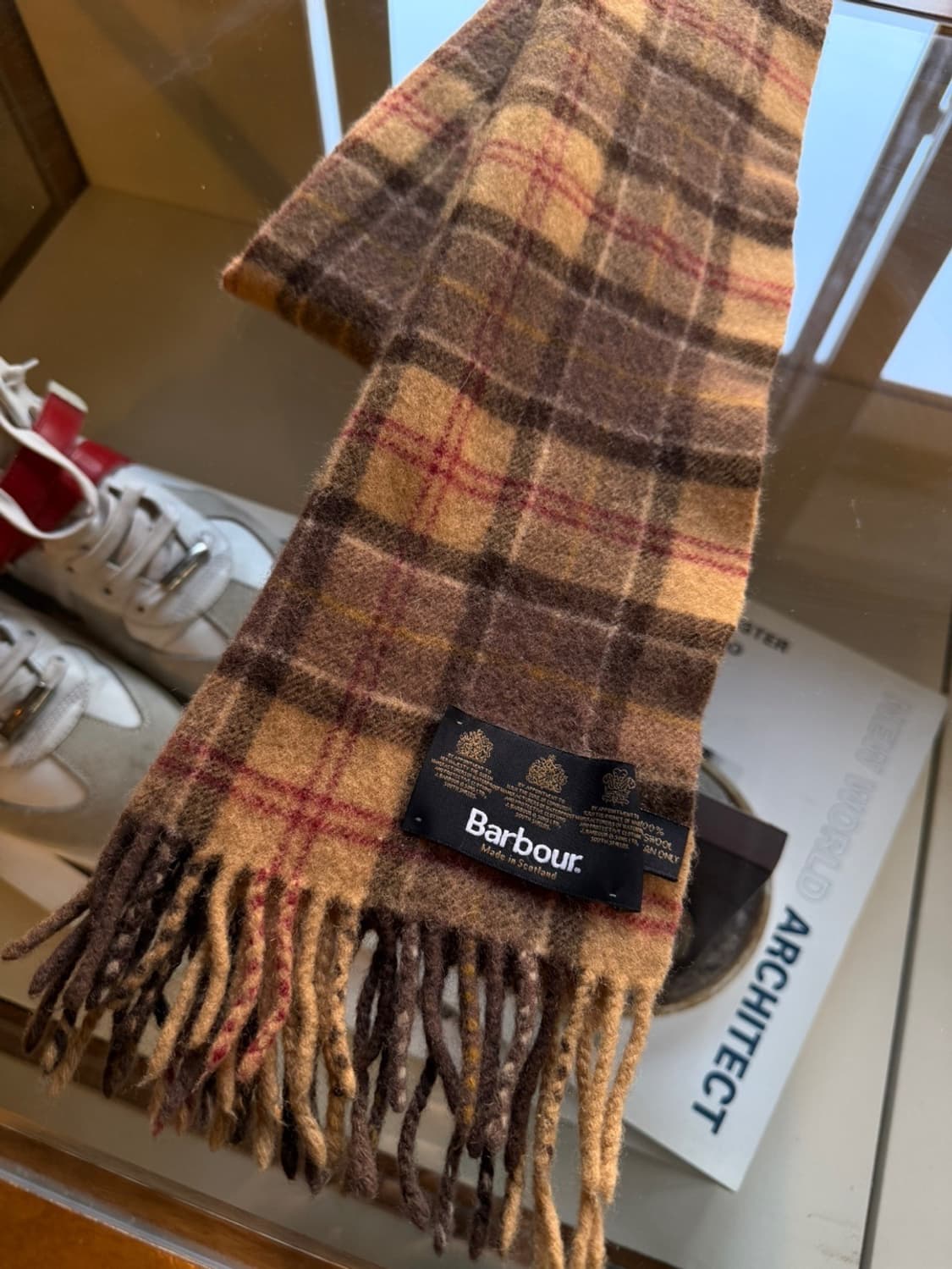 바버 램스울 머플러 상품이미지4