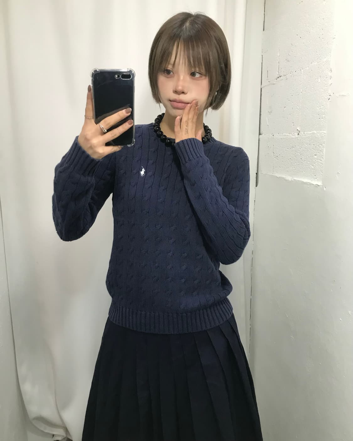 🐧폴로 랄프로렌 네이비 꽈배기 니트 🐧 상품이미지2