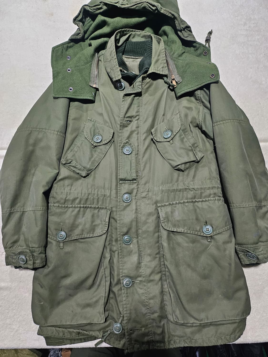 70s 캐나다군 IECS 익스트림 콜드웨더 파카 상품이미지1
