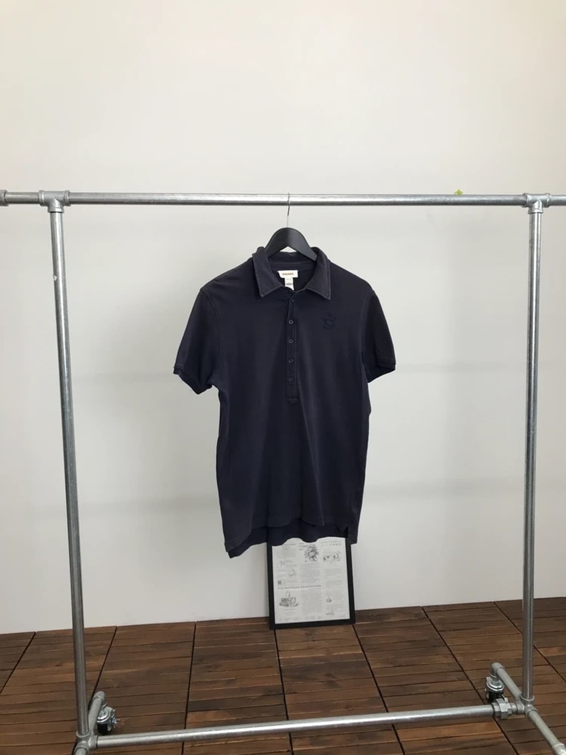 Diesel Classic Polo Shirt Navy 상품이미지4
