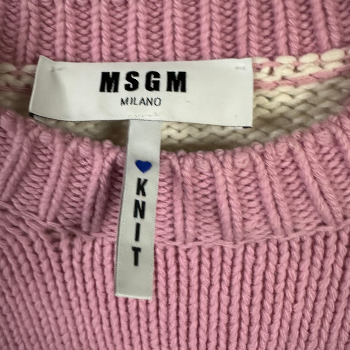 MSGM 울혼방 니트 상품이미지2