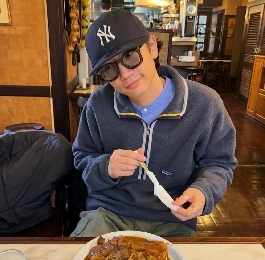 파타고니아 신칠라 하프집업 네이비 L 상품이미지1