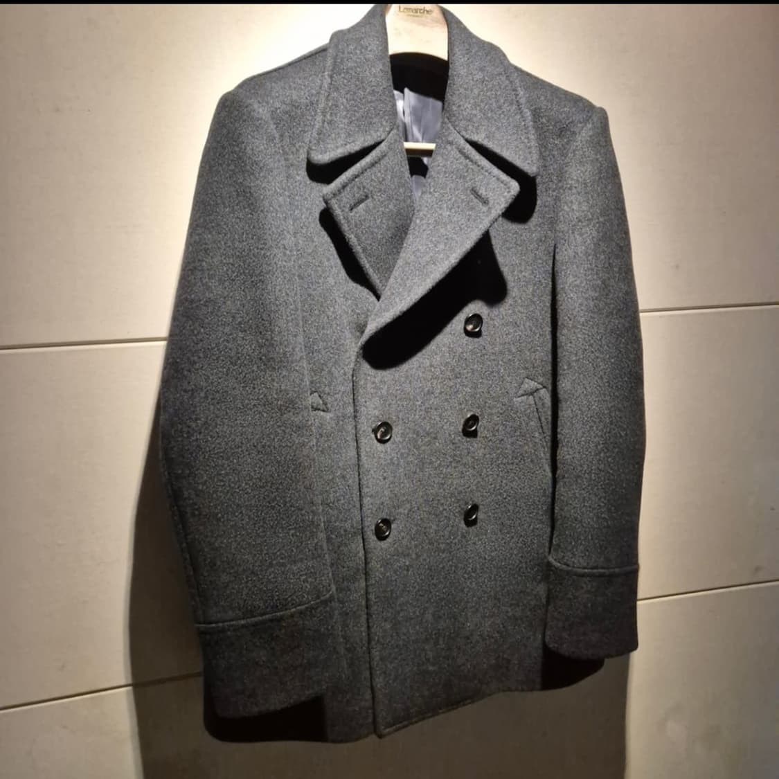 [52]라마르쉐X로베레 캐시미어울 피코트 / 링자켓 상품이미지6