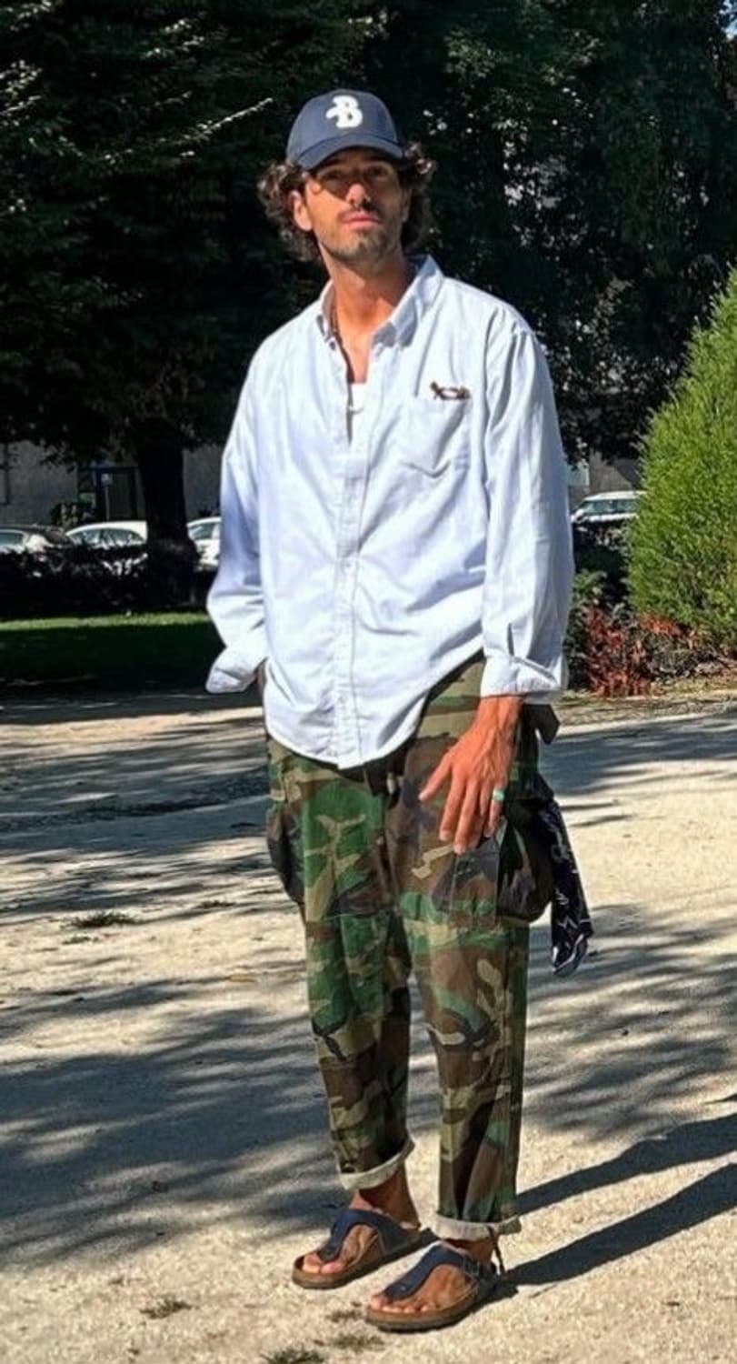 오리지널 밀리터리 립스탑 카모팬츠 M/Long 상품이미지8