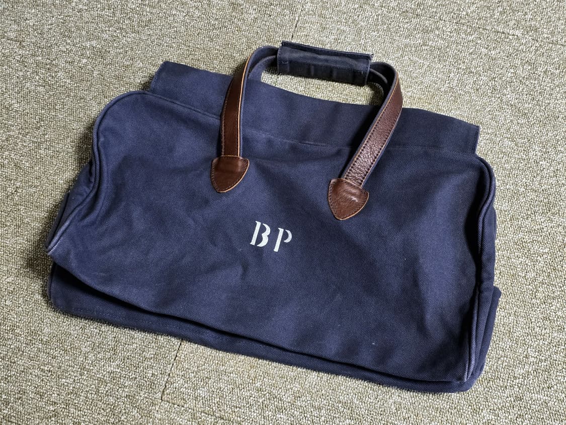 타임원클로딩 엣라코 부처프로덕츠 보스턴백 엣라스트 로고 메신저백 가방 상품이미지2