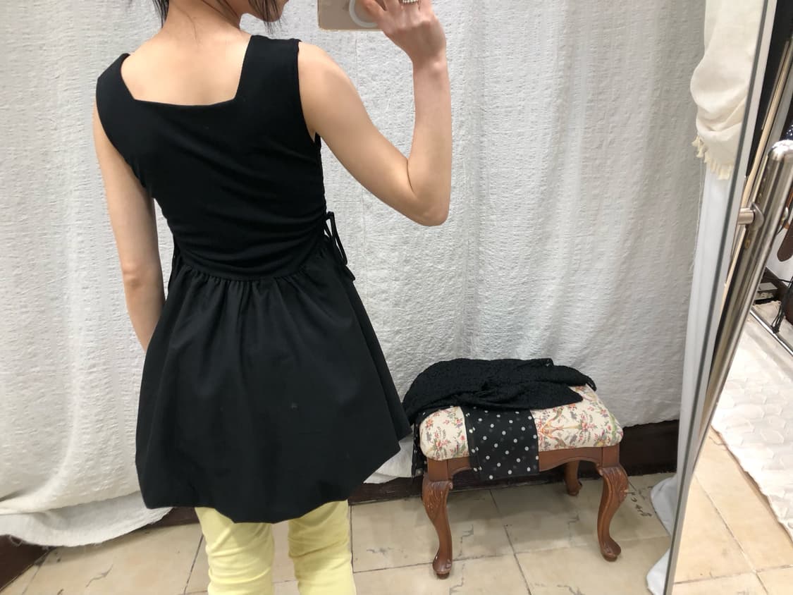 Balloon black layerd ops 상품이미지5