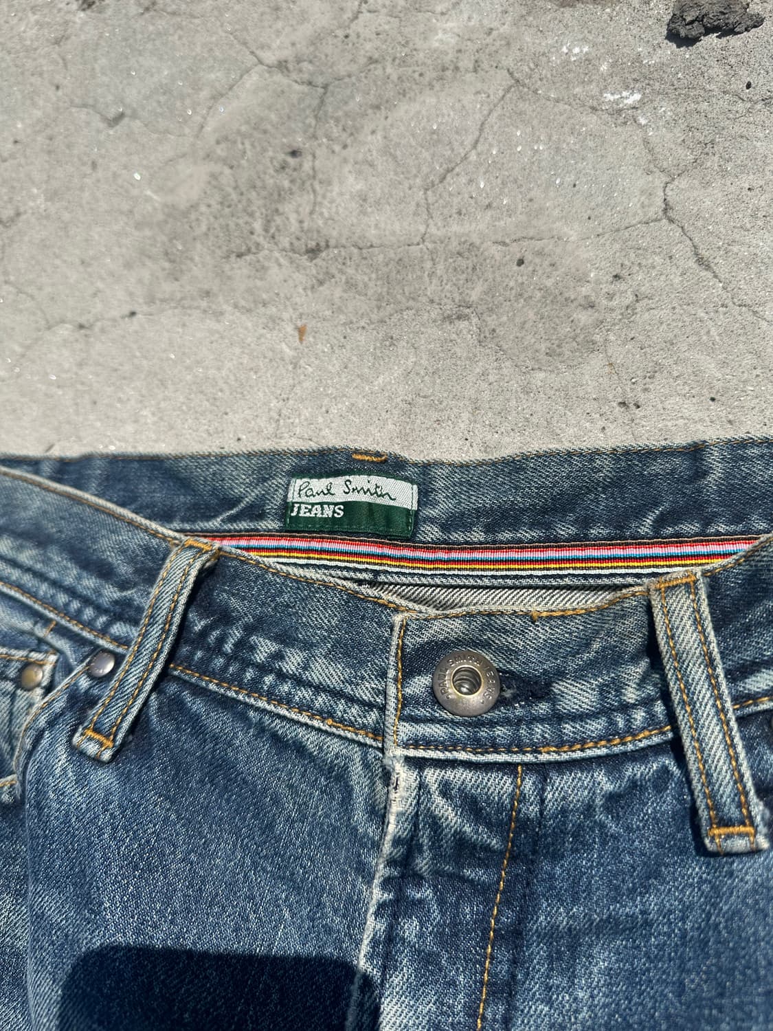 Paul Smith jeans distressed washed denim 상품이미지6
