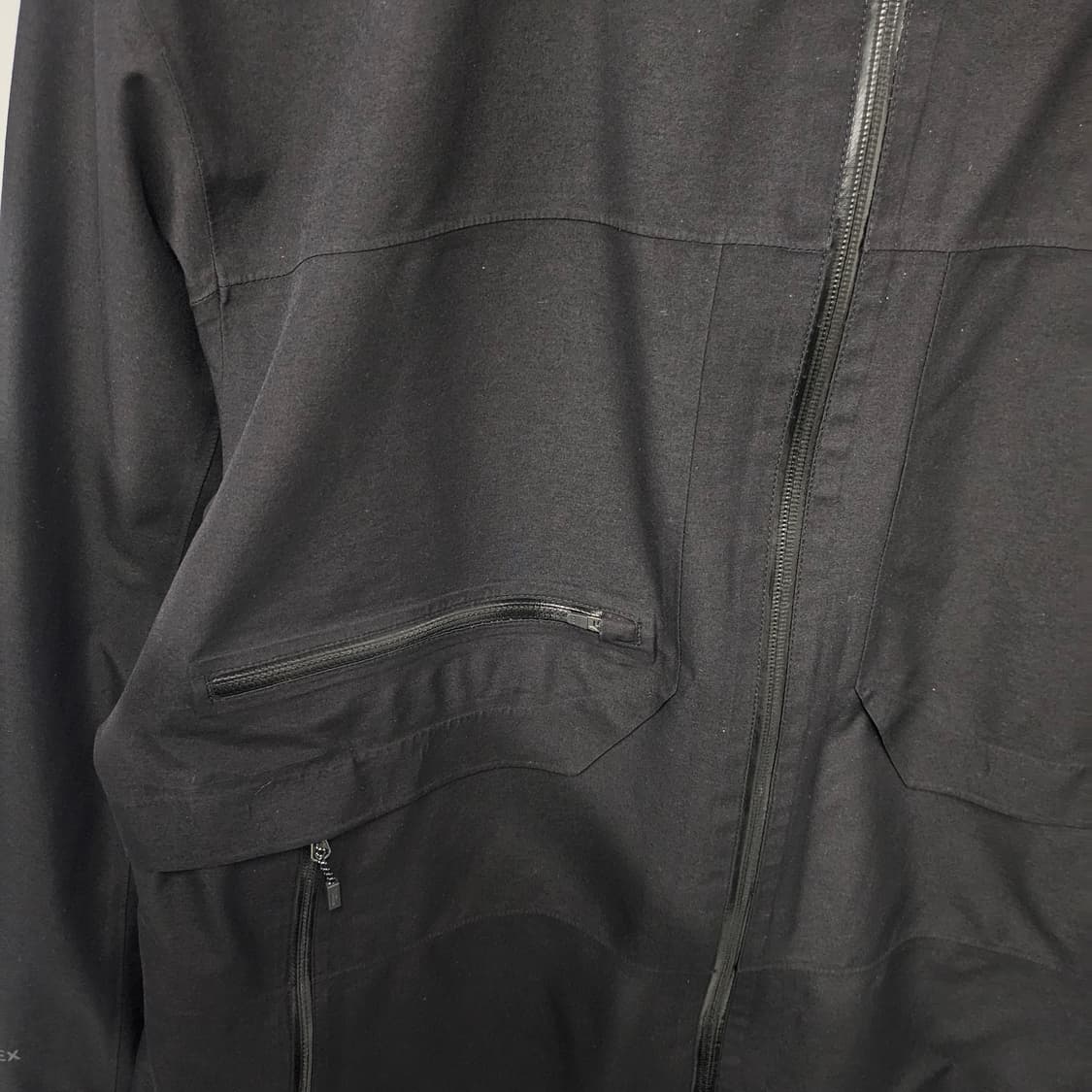 네파 고어텍스 후드 바람막이 블랙 상품이미지3