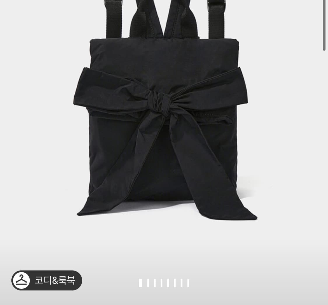 오즈세컨 리본 백팩 (베이지) 상품이미지1