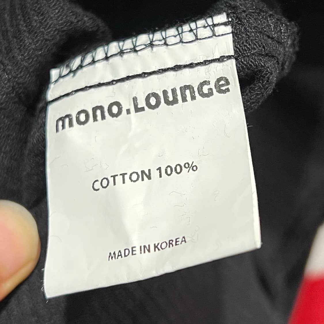 모노라운지 검정 코듀로이 셔츠 상품이미지4