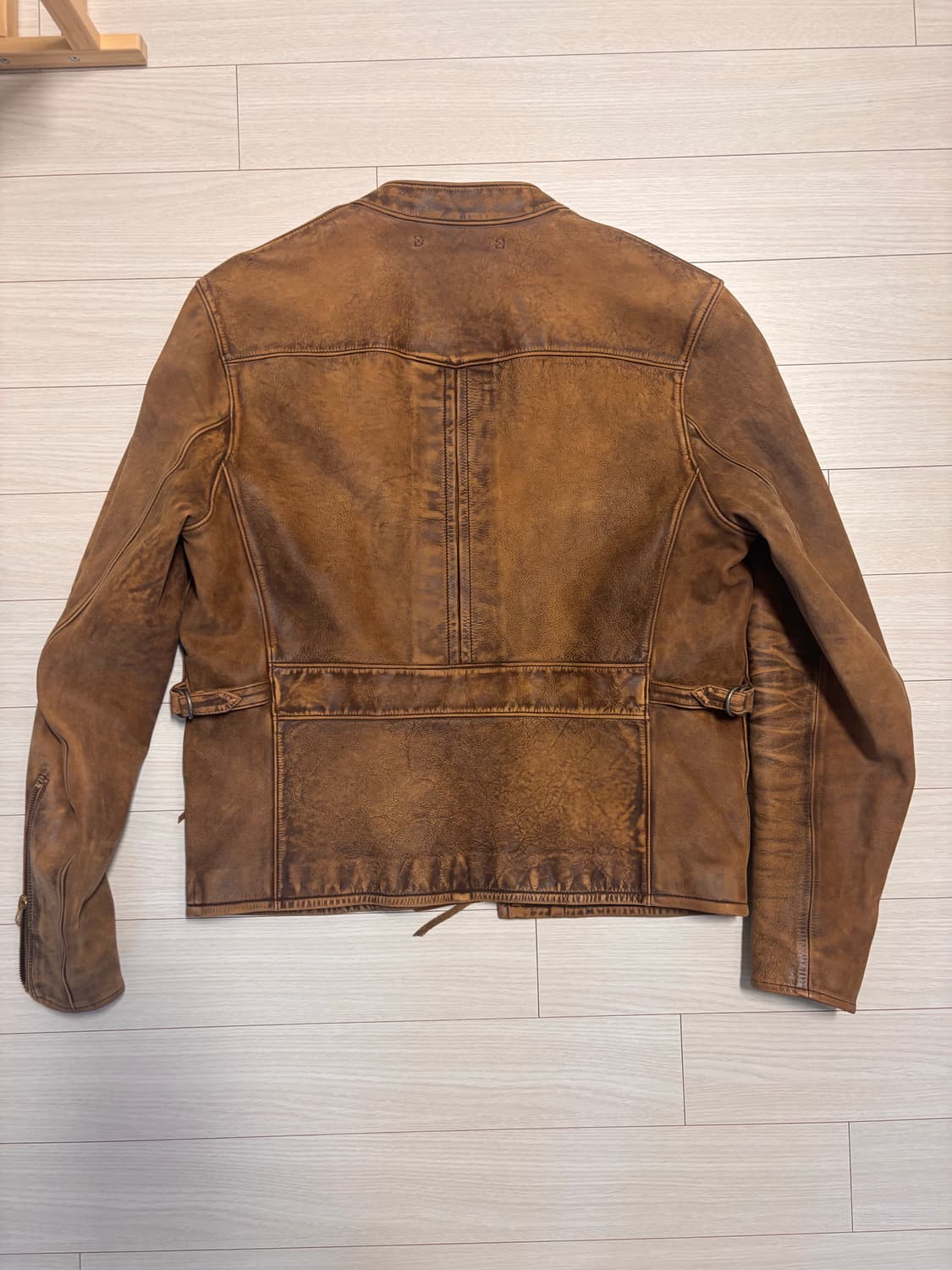 (Msize) rrl 모토 가죽 자켓 상품이미지2