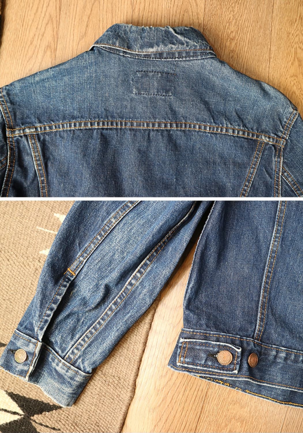 미국 메이드 60-70S LEVIS 리바이스 70505 빅E 빈티지 데님 상품이미지6