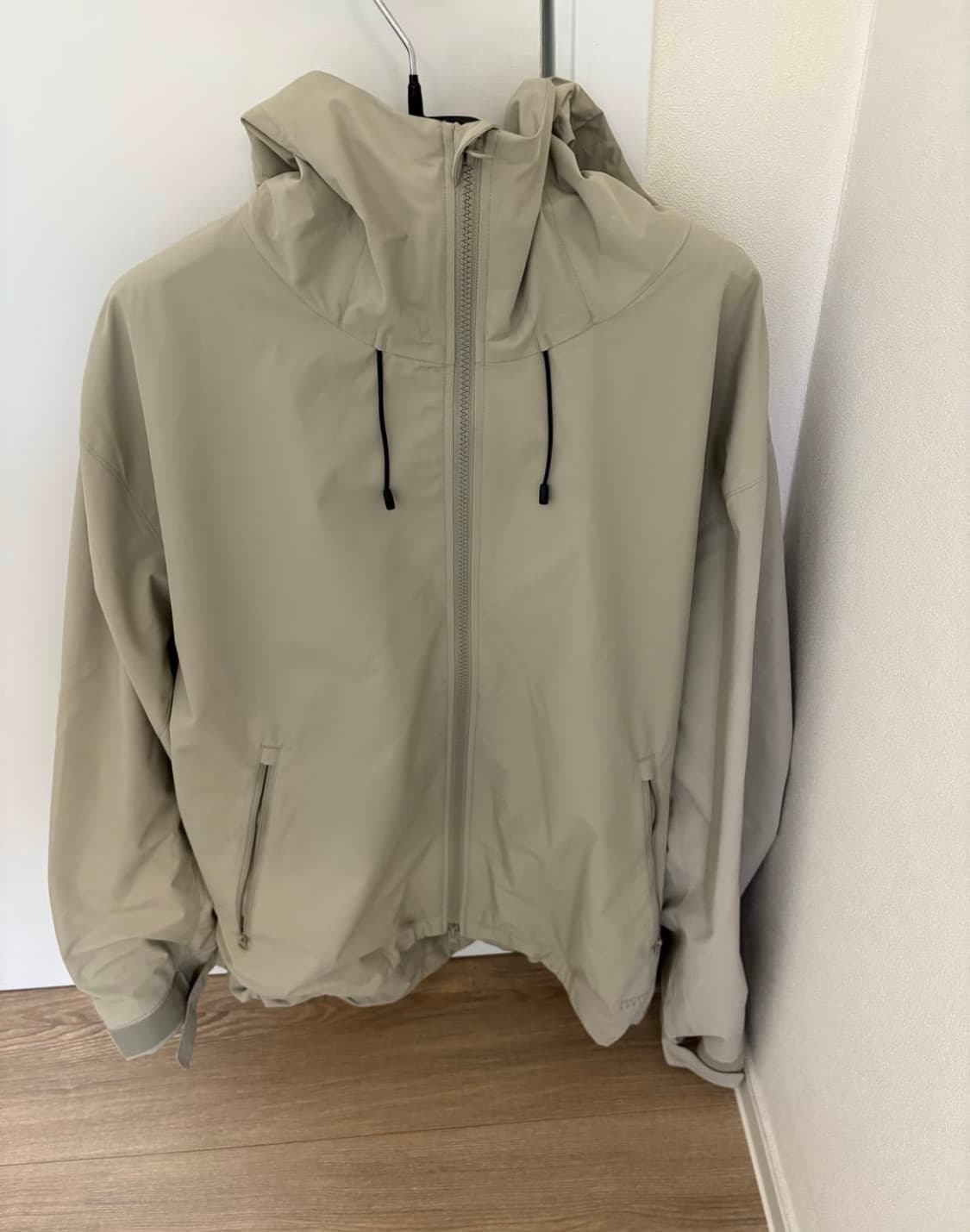 무신사스탠다드 2-Layer 바람막이 카키그레이 자켓 무탠다드 상품이미지3