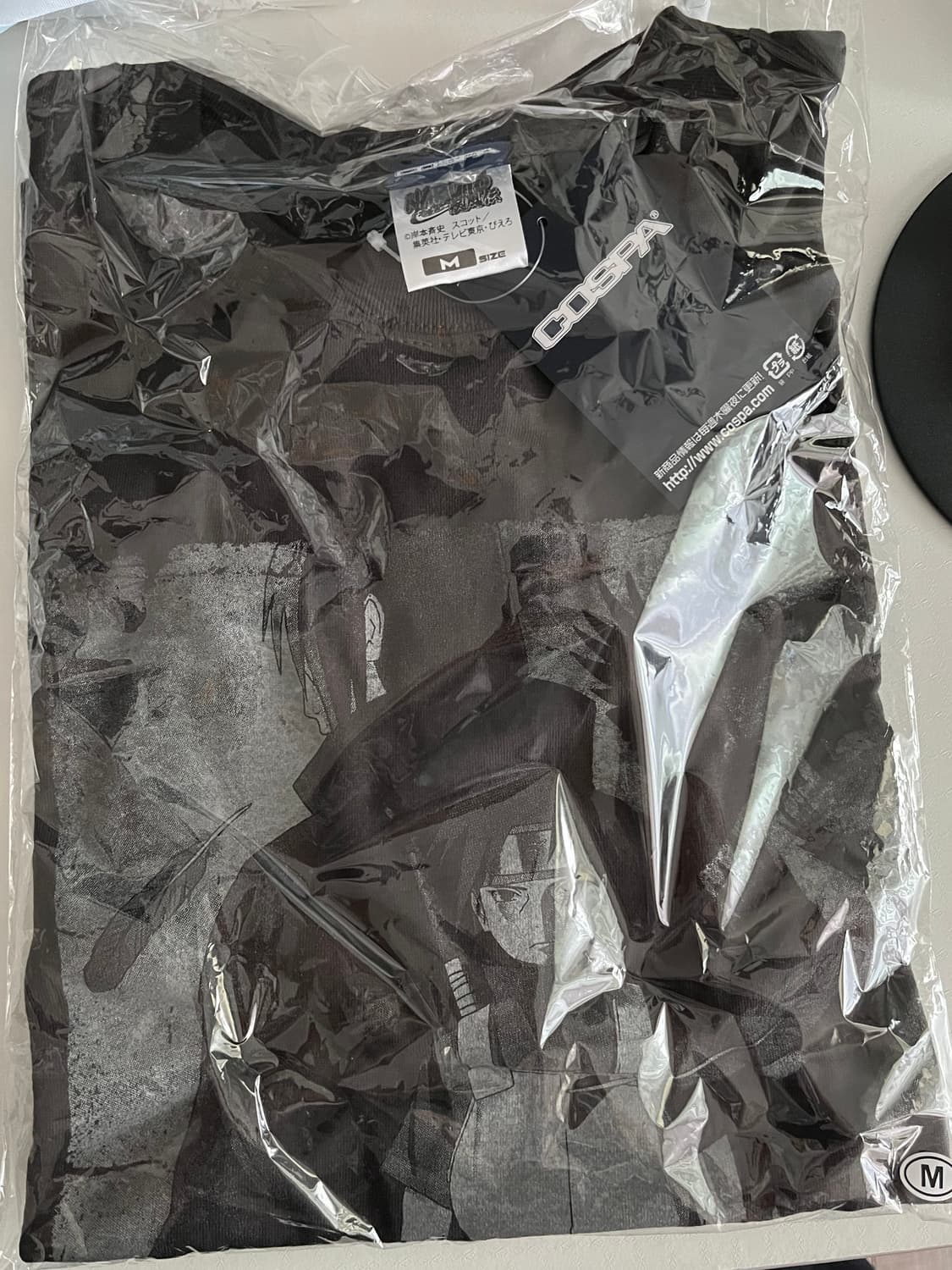 Cospa 코스파 나루토 이타치 티셔츠 먹색 M 미개봉 상품이미지2