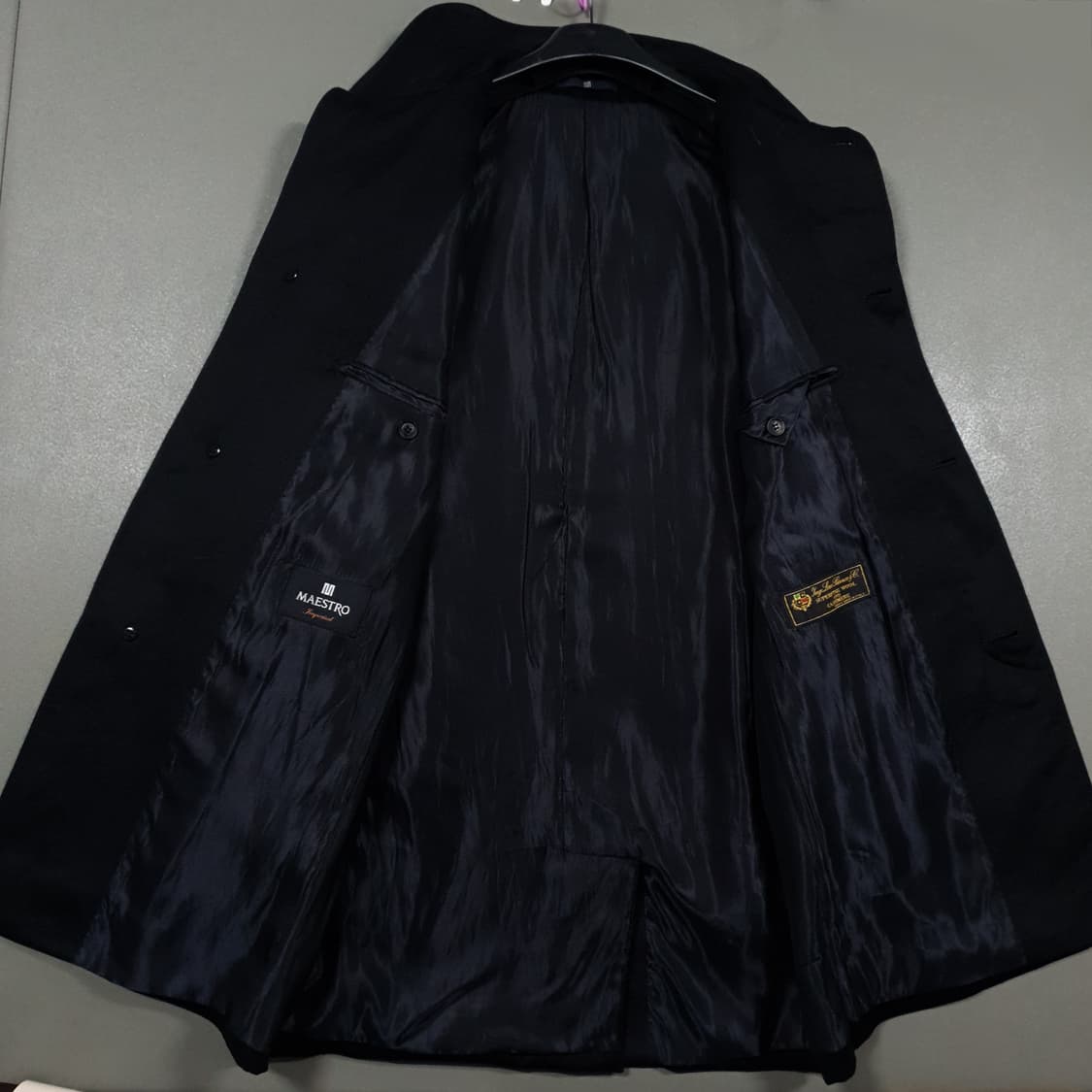 마에스트로 X 로로피아나 슈퍼파인 울 캐시미어 블렌드 발마칸 맥코트 M 상품이미지6