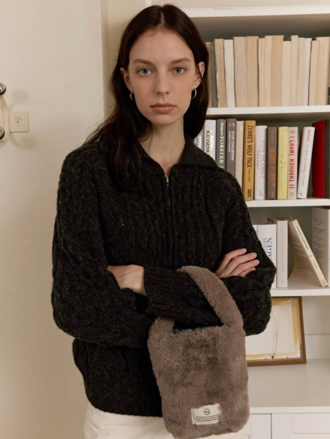 드파운드 폼폼백 코코아 상품이미지3