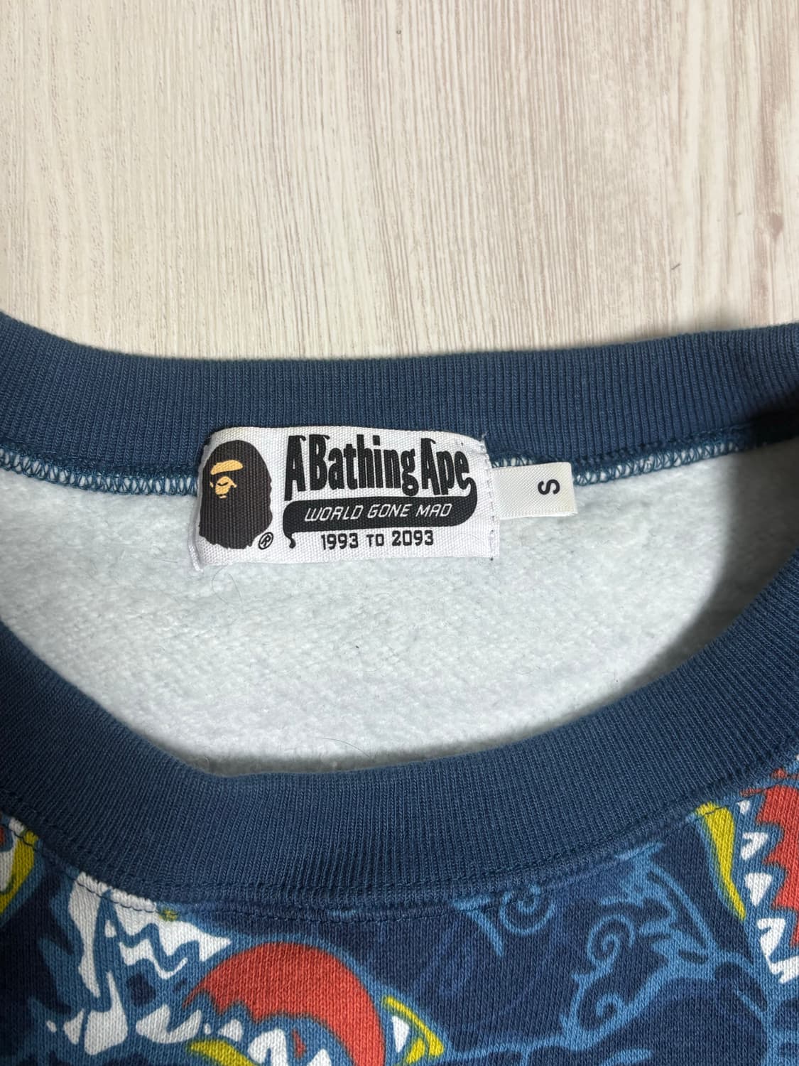 베이프 재패니즈 타투 카모 릴랙시드 핏 크루넥 맨투맨 1K80113009 상품이미지4