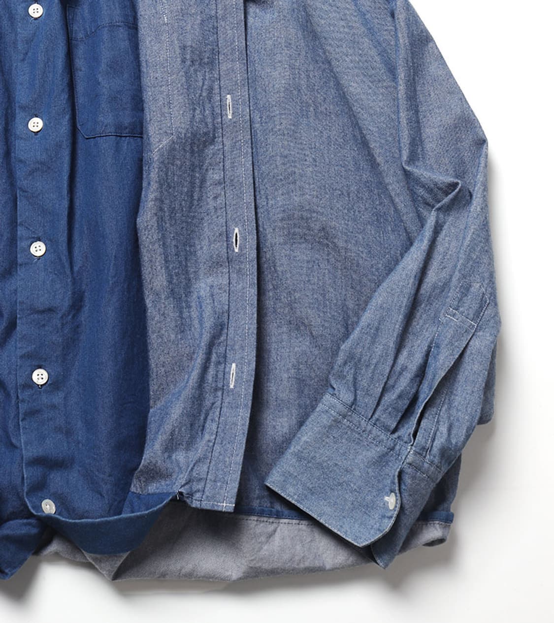 NEON SIGN - SANDWICH DENIM SHIRT 상품이미지7