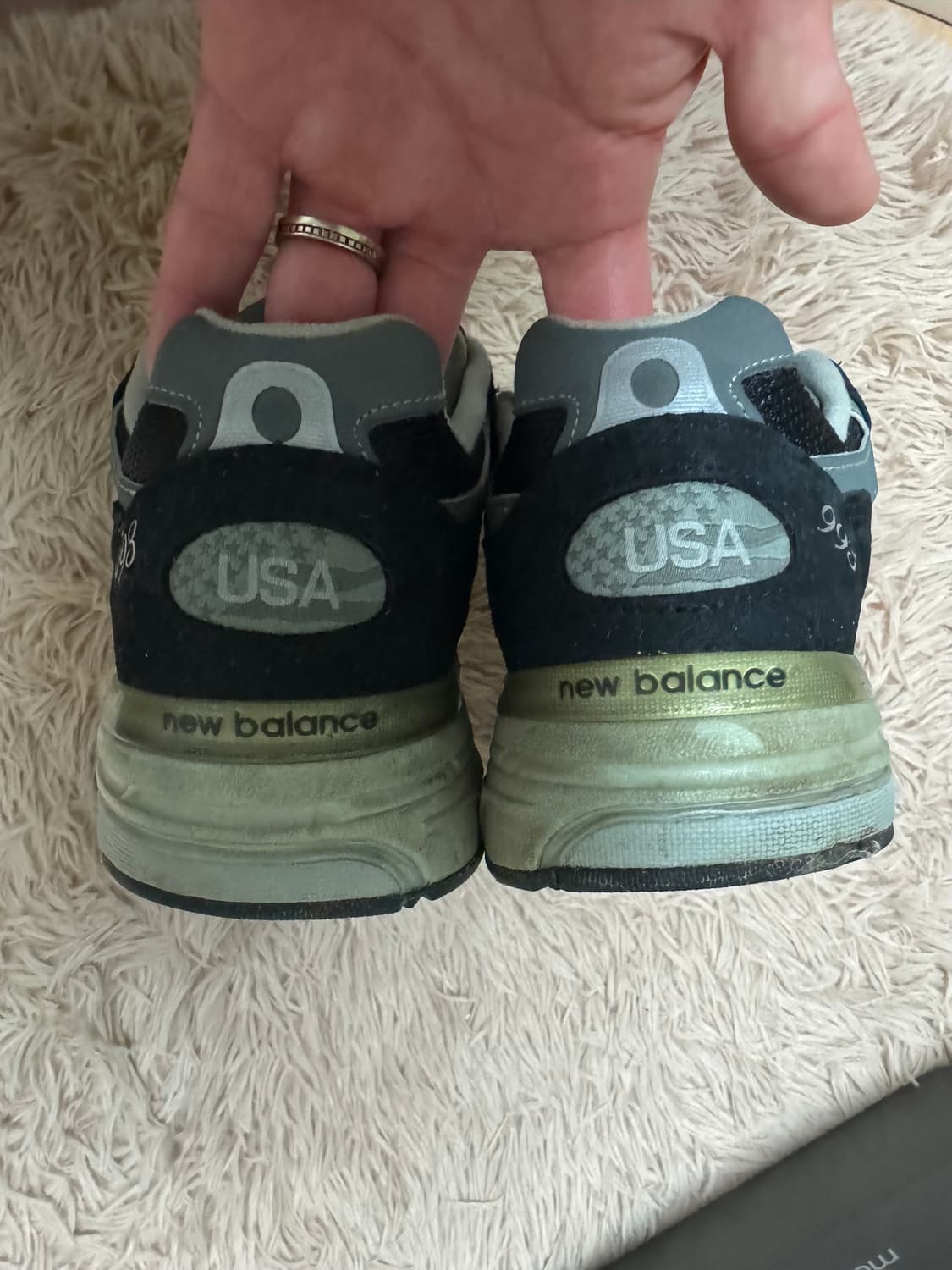 뉴발란스 993 Made in USA 블랙 270 상품이미지4