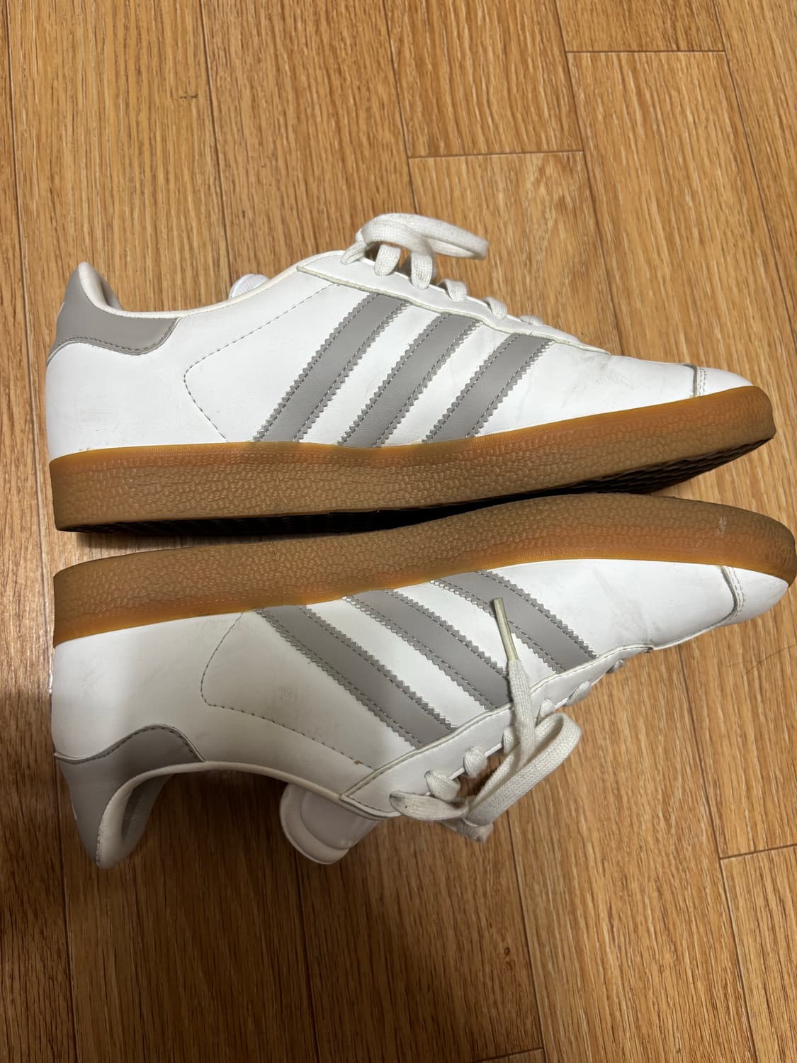 아디다스 가젤 화이트 그레이 상품이미지4