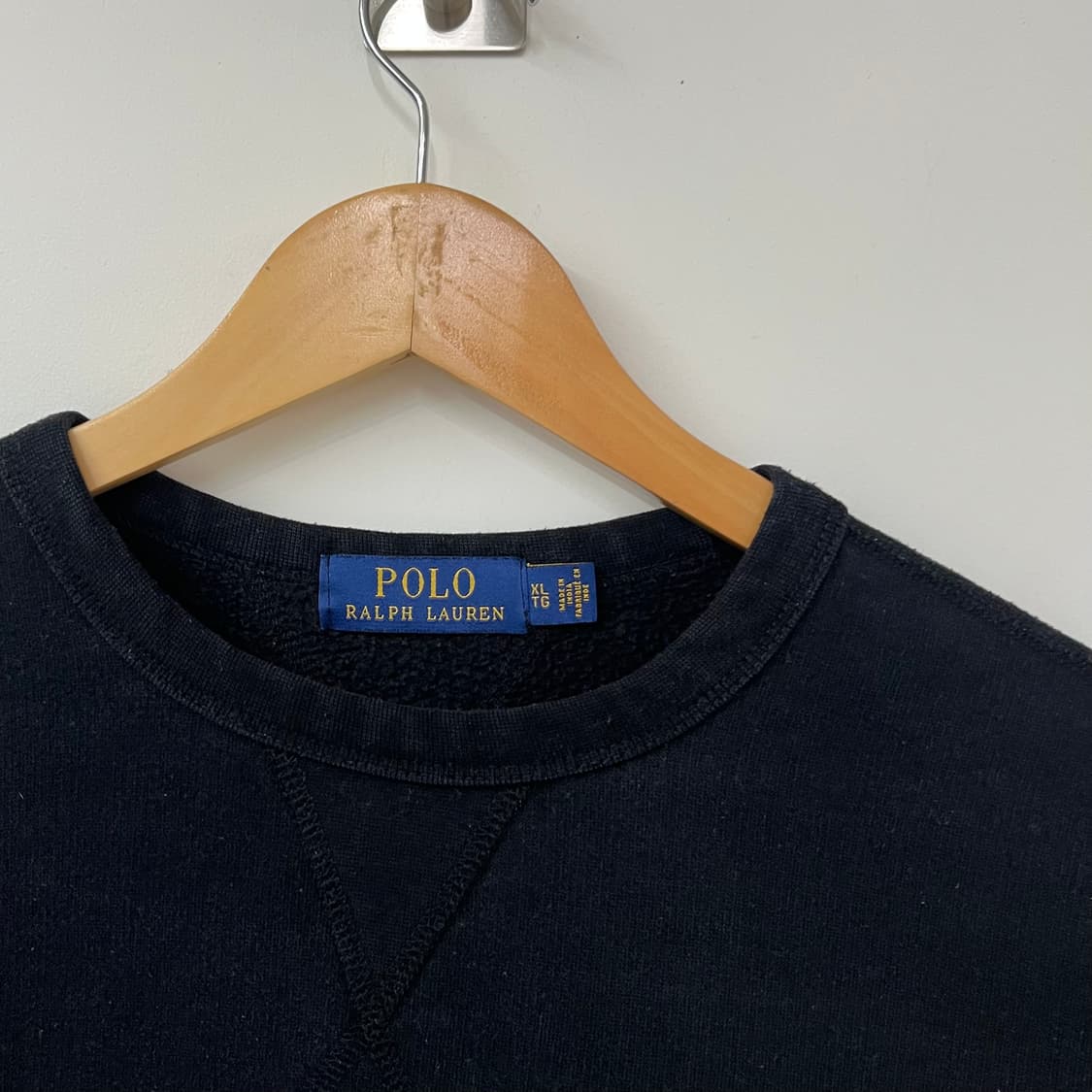 폴로 랄프로렌 신형 레드 포니 블랙 맨투맨 상품이미지5