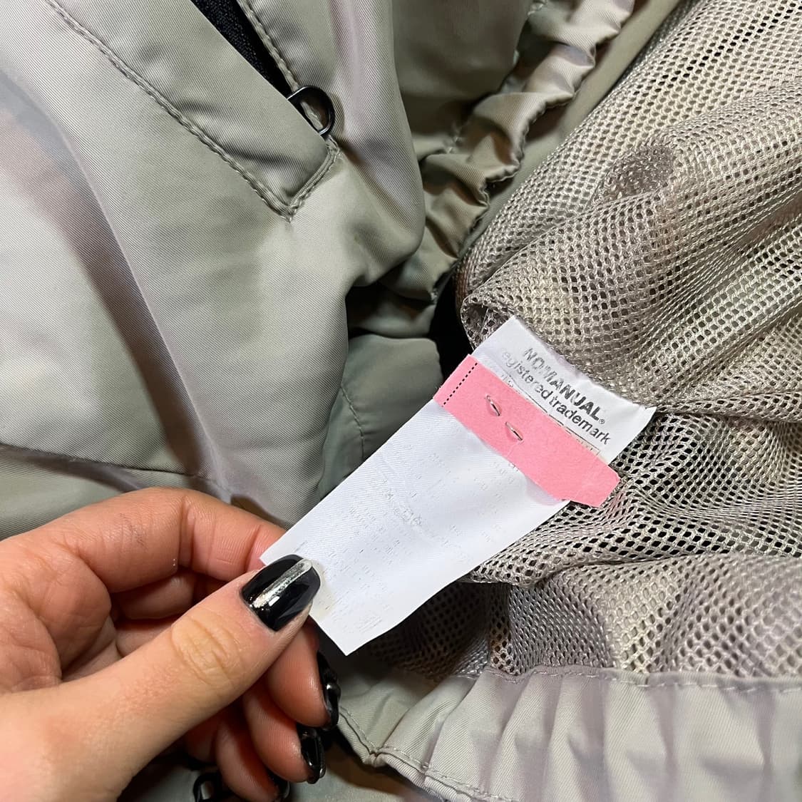 노매뉴얼 바람막이 자켓 상품이미지5