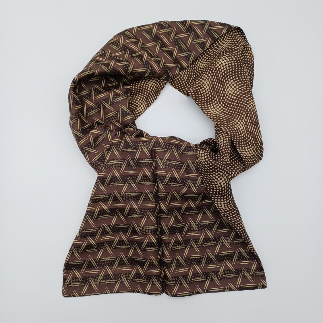 허번트 양면 실크 스카프형 넥타이 [BCF10803_0004-188] 상품이미지7