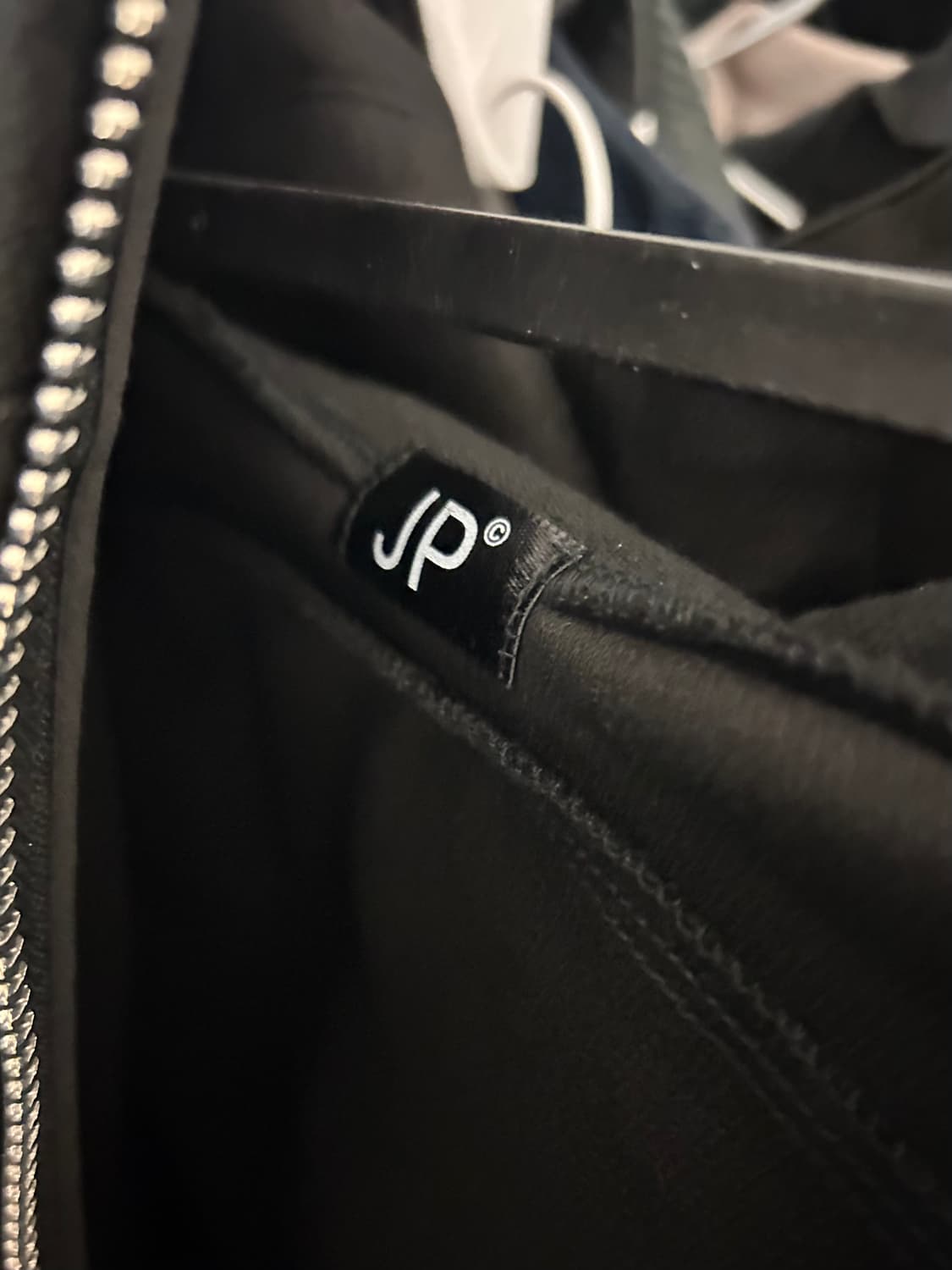 Junkpark 정크박 하이넥 언발란스 후드 자켓 블랙 상품이미지6