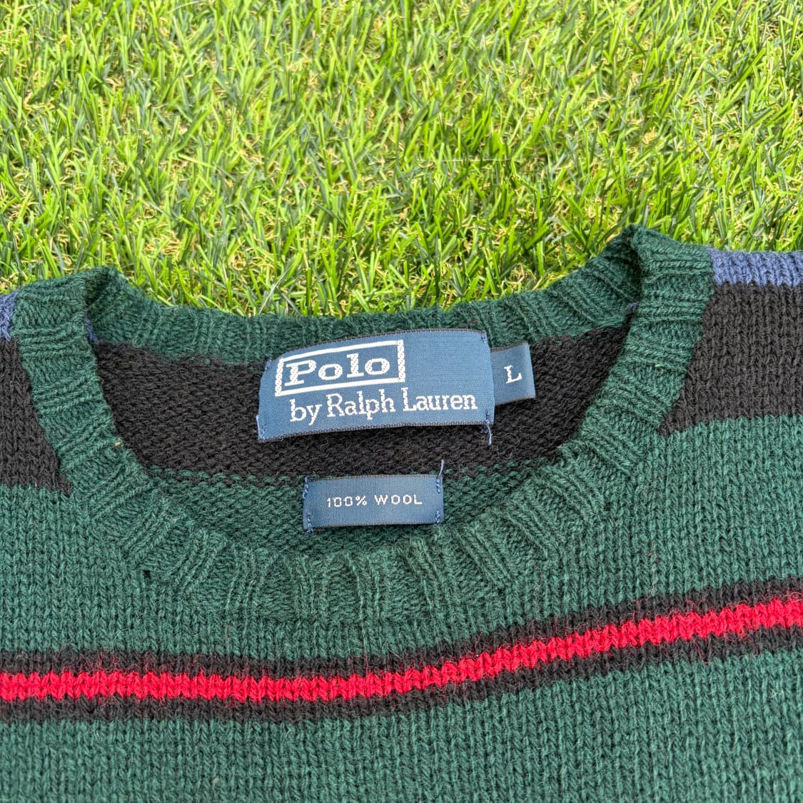 L)폴로 랄프로렌 스프라이트 울니트(울100%) 상품이미지3