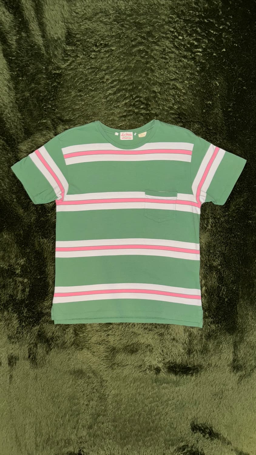 [M] LVC 리바이스 빈티지 클로딩 1940s 싱글 스티치 포켓 티셔츠 상품이미지1