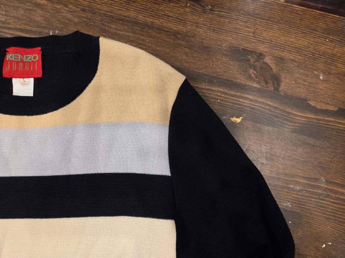 90'S 겐조 정글 메리노울니트 상품이미지4
