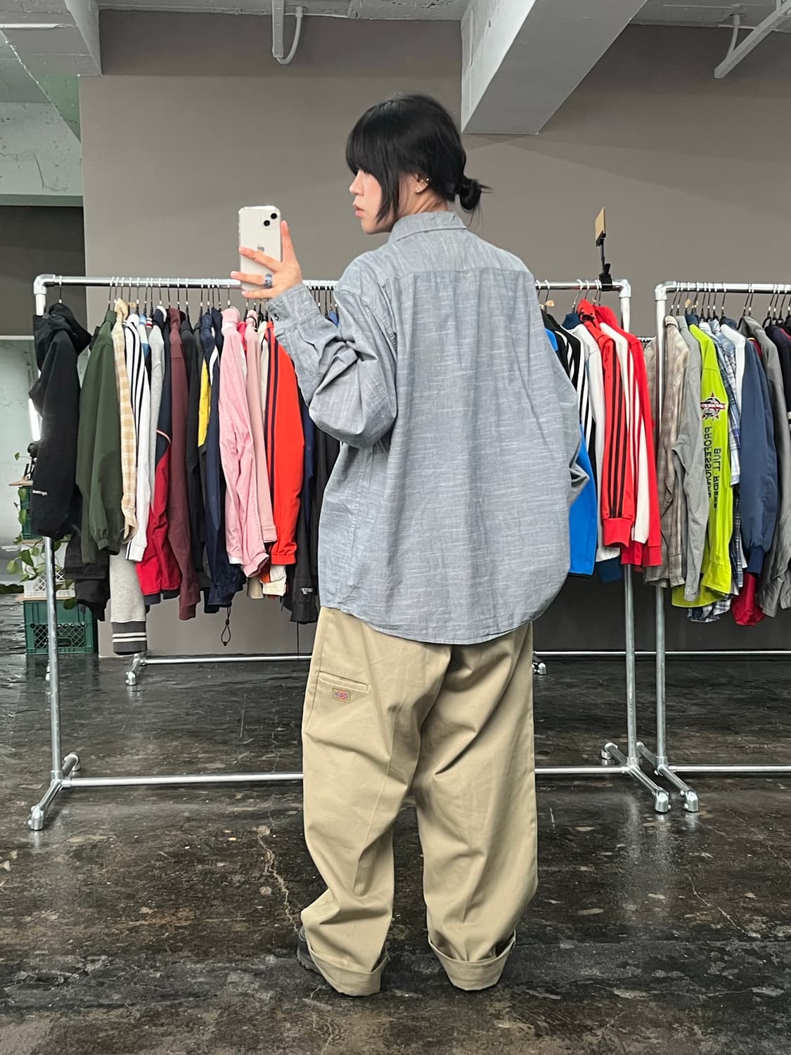 랭글러 코튼 셔츠  상품이미지4