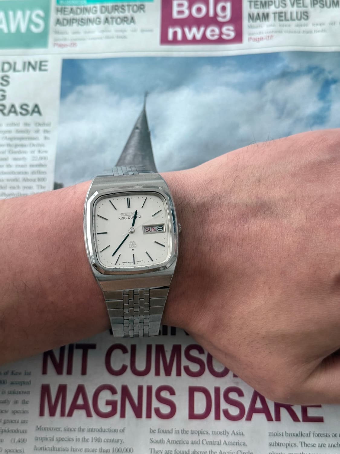 세이코 Seiko King  트윈 쿼츠 9923 상품이미지6