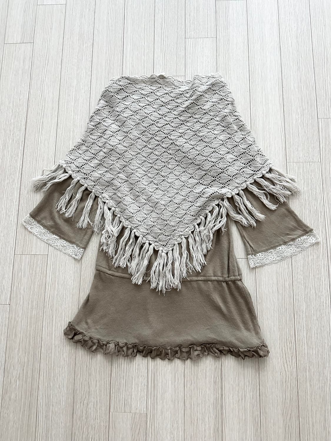 jpn 라떼갸루 페어리 보혜미안 레이어드 코디세트 상품이미지4