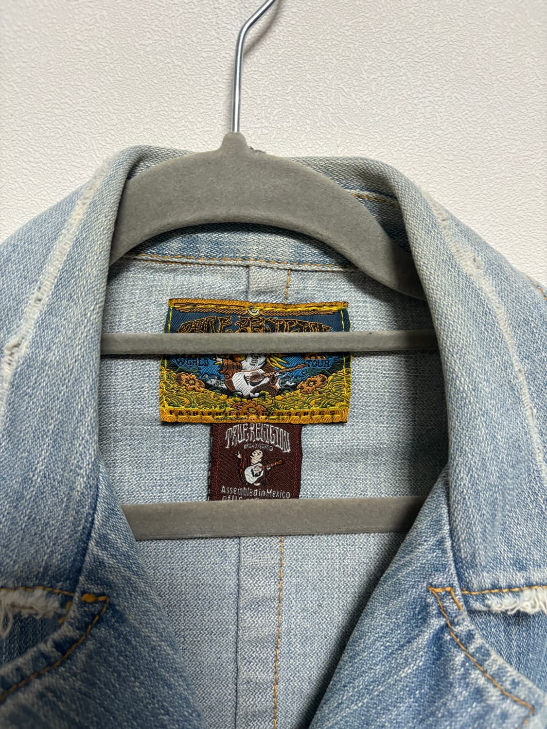 트루릴리젼 y2k 와투케 포켓 신치백 데님자켓 상품이미지5