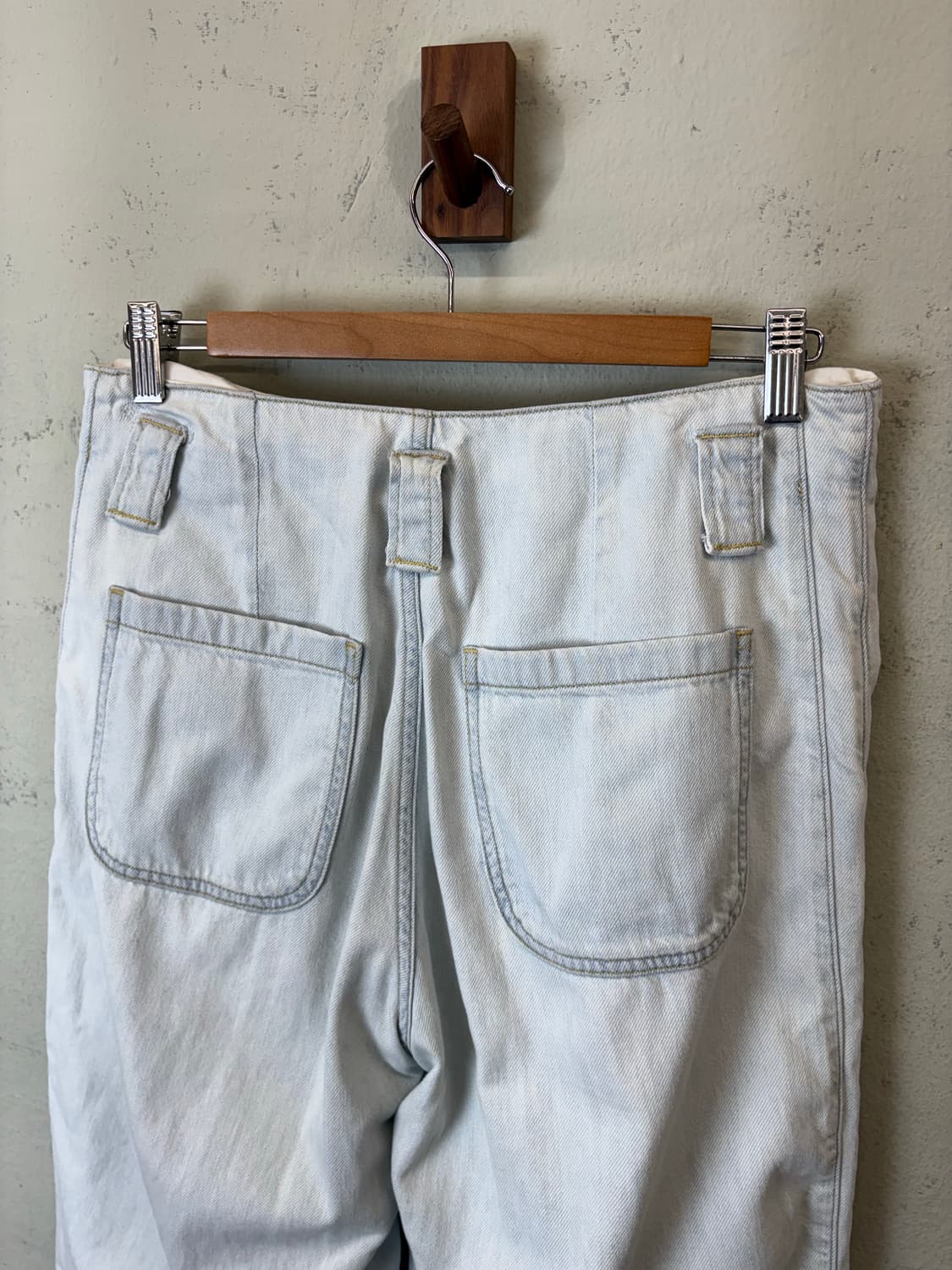 폴로랄프로렌 테이퍼드 연청 데님 팬츠 상품이미지5