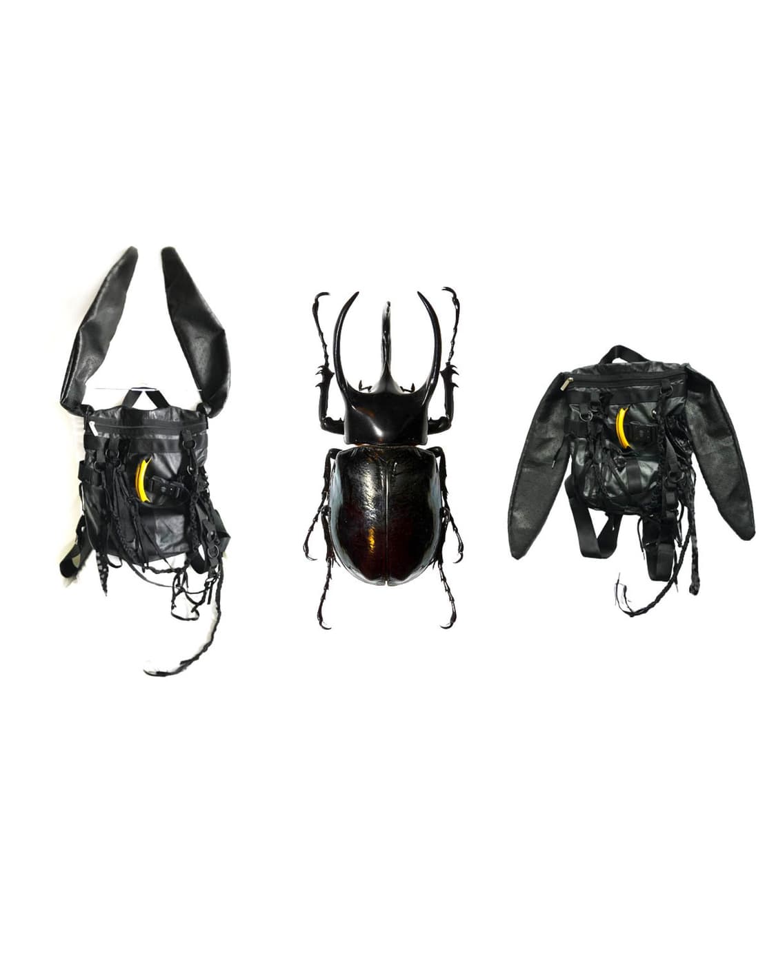 Custom🐾)Beetle leather B-ear starp bag 상품이미지1