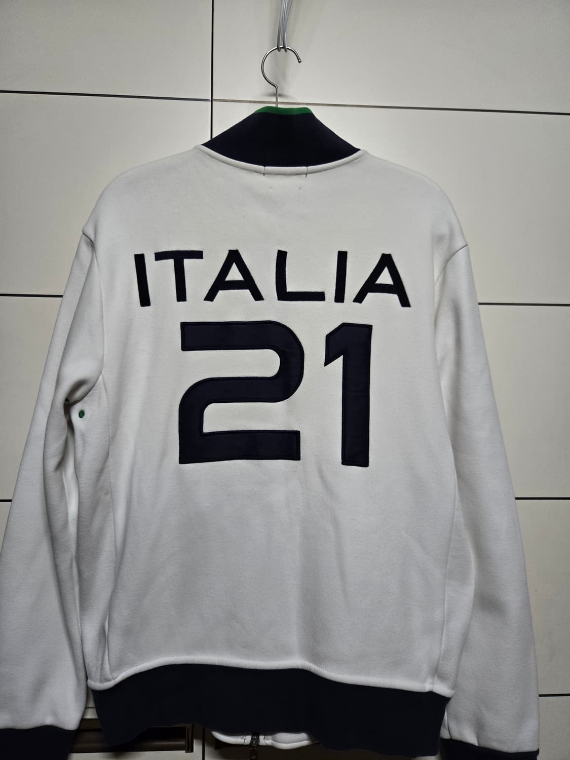 폴로랄프로렌 정품 화이트 이탈리아 빅포니 집업 상품이미지4