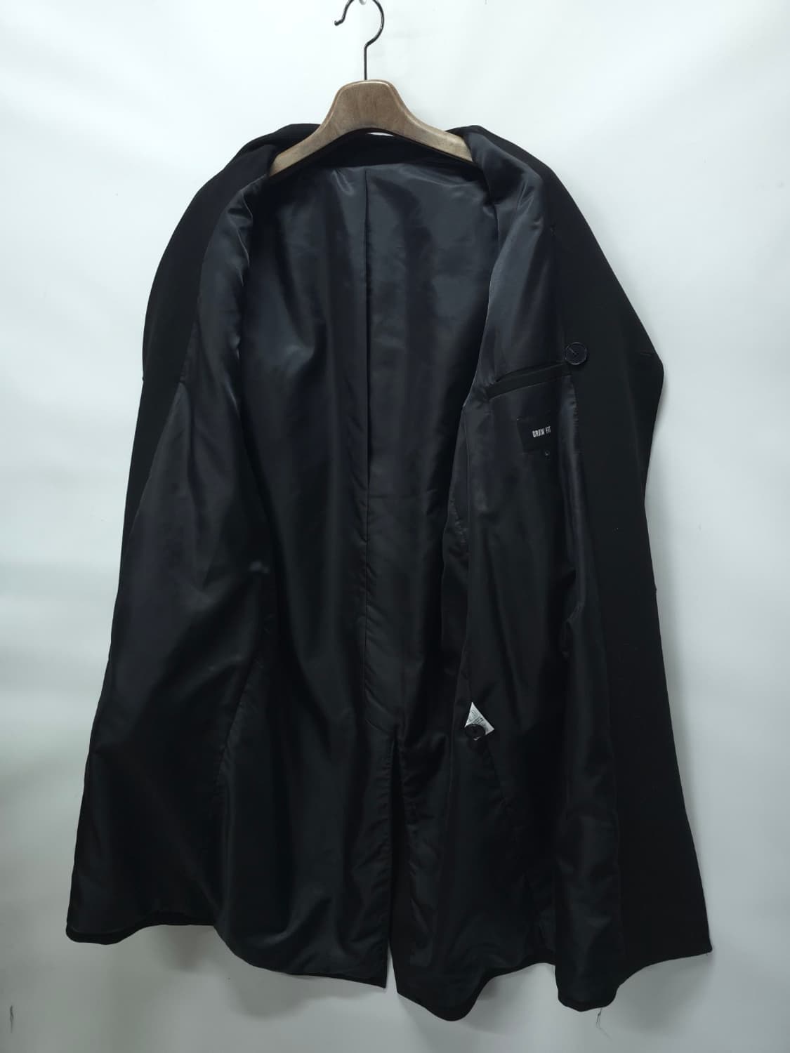 드로우핏(DRAW FIT) 블랙 더블 트렌치 코트 (L사이즈)(상태최상) 상품이미지10
