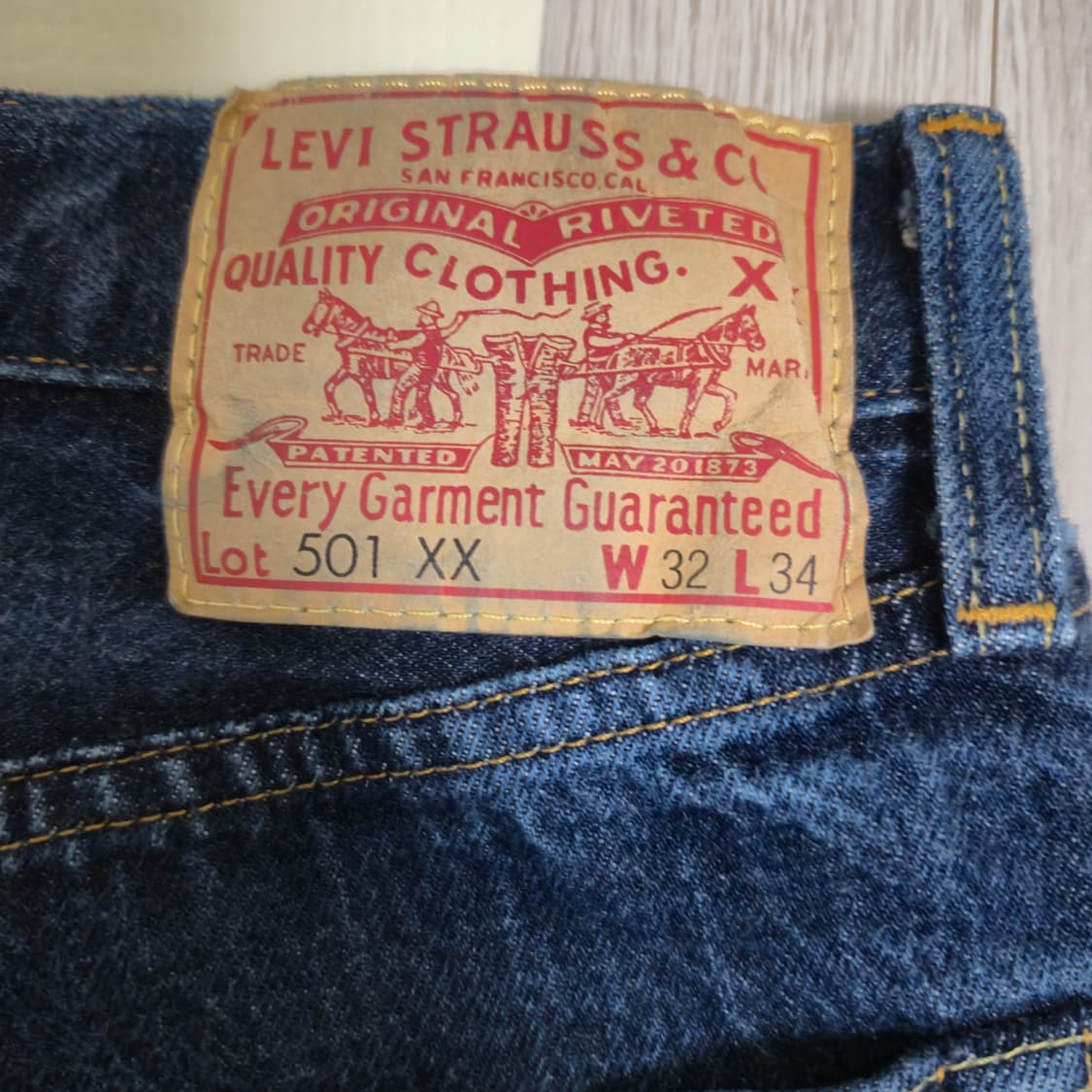 LVC 55501 리지드 (32X34)사이즈 판매합니다. 상품이미지3