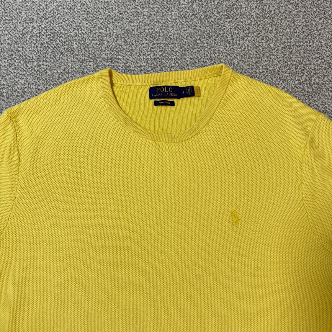 [정품 QR] 폴로 랄프로렌 라운드넥 니트 L 상품이미지3