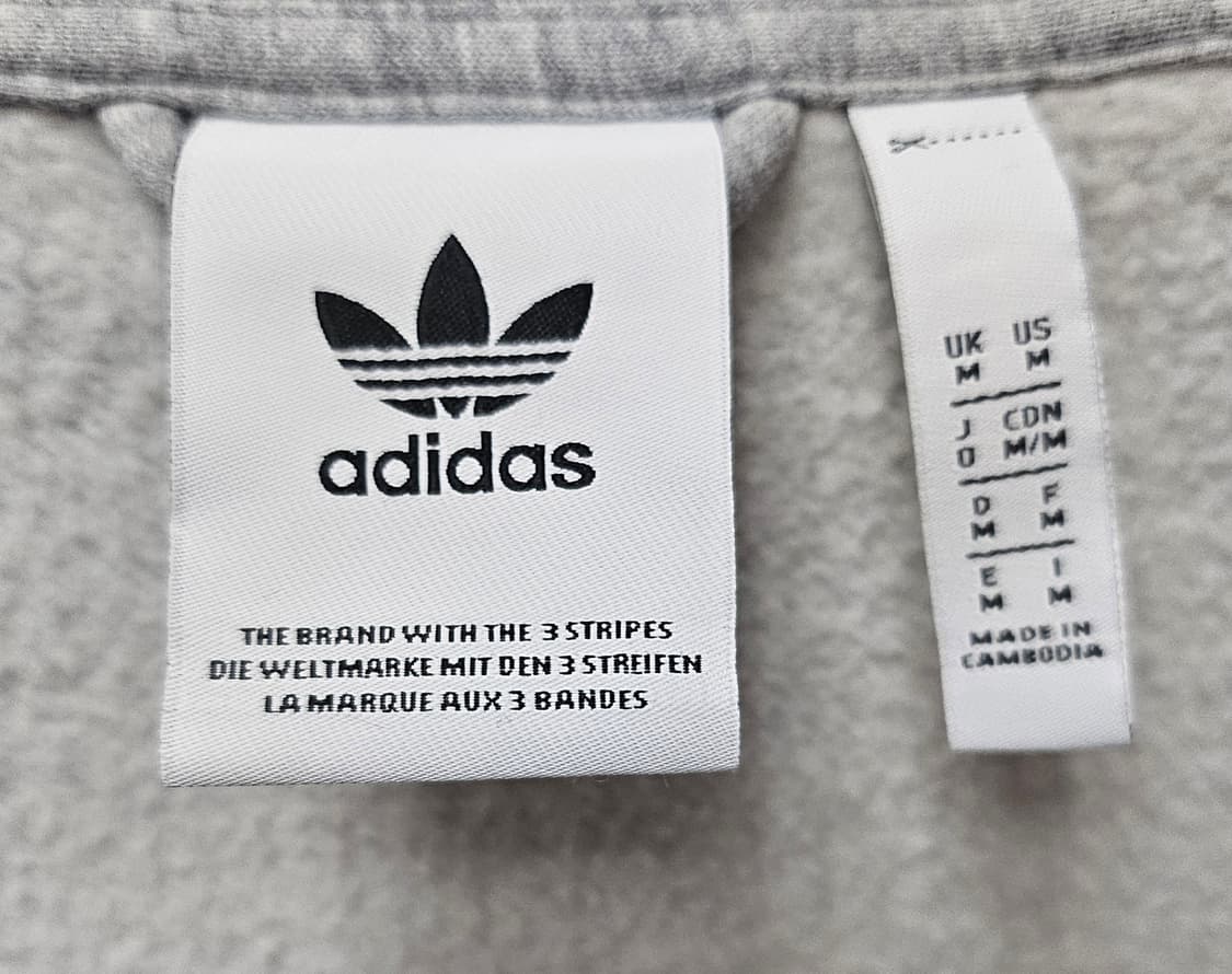 (100)L☆초대장급☆ 아디다스 파이어버드 [실버그레이] 트랙탑 후드져지 상품이미지2