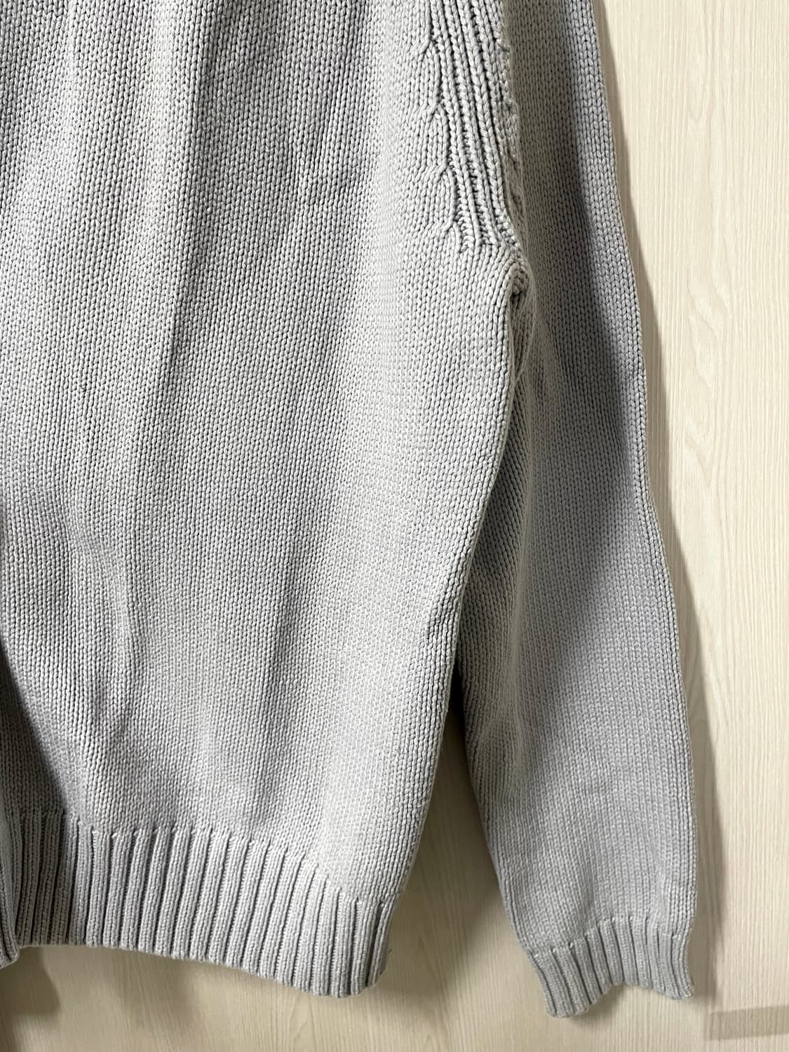 H&M/ 케이블 니트 슬리브/ XL 상품이미지7