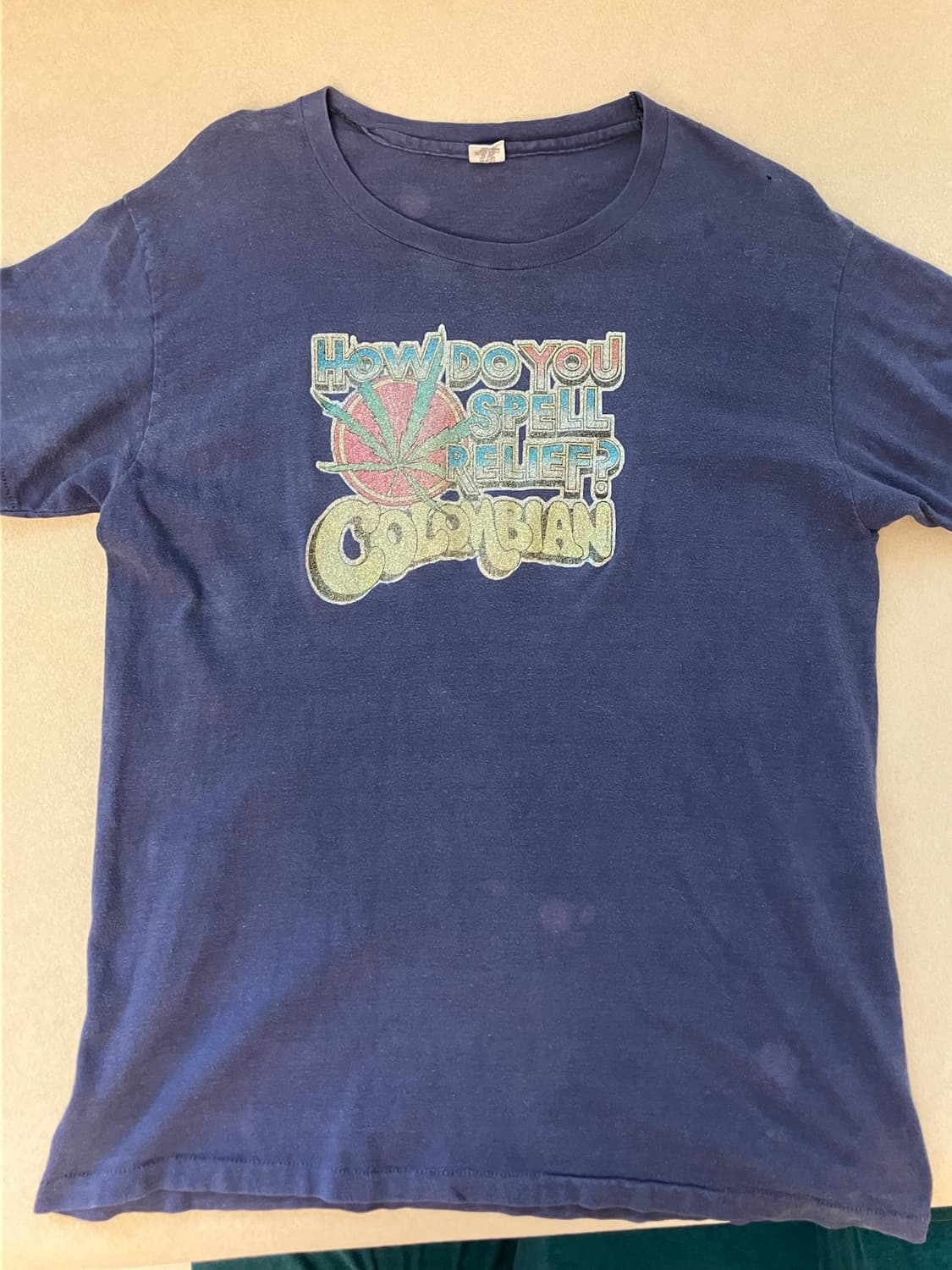 70s Hanes marijuana T shirts 상품이미지3