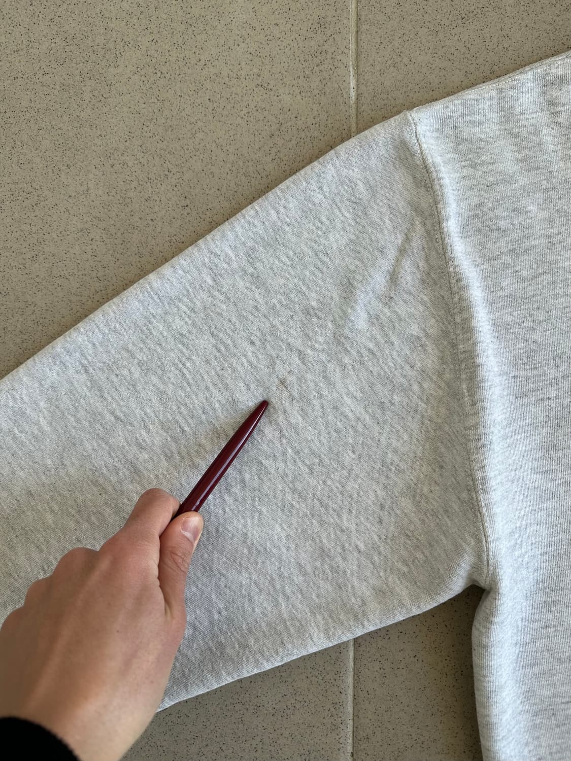 90s 빈티지 러셀 후드집업 그레이 XXL USA 상품이미지7