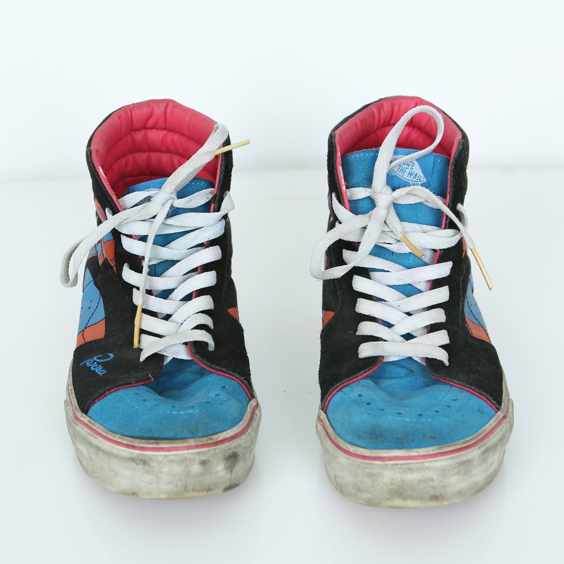 반스 x PARRA 스케이트 하이 sk8-hi 상품이미지2