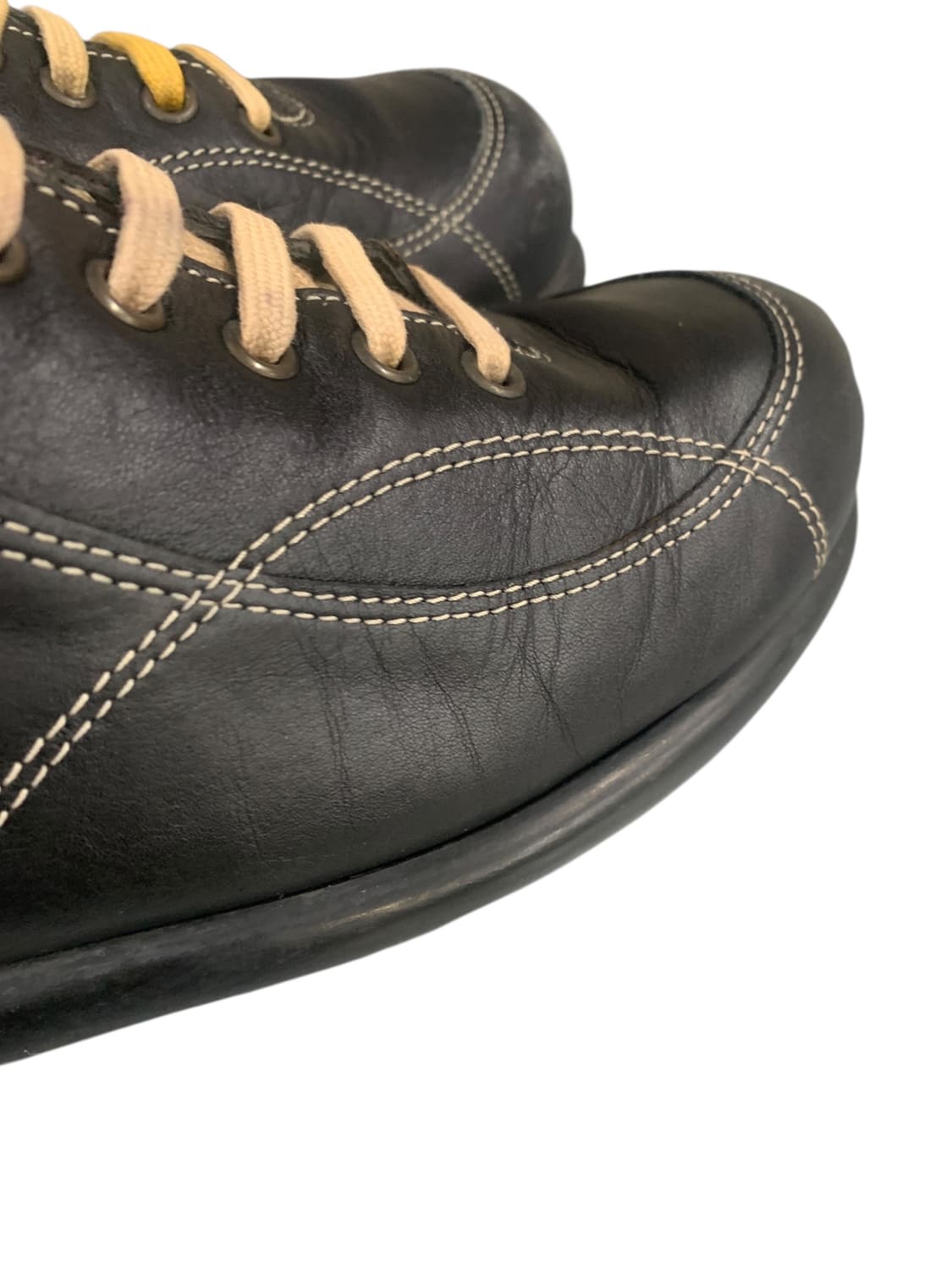 캠퍼 레더 스니커즈 블랙 41(260) 상품이미지9