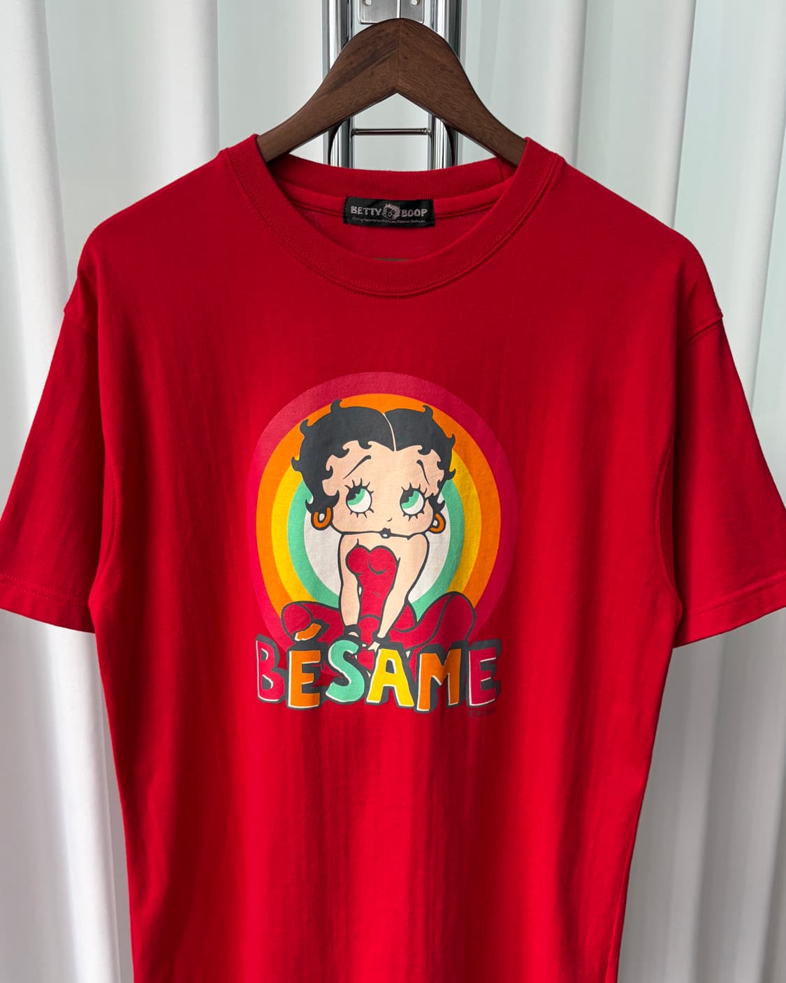 [L]베티 붑 betty boop 오피셜 반팔 티셔츠 상품이미지4